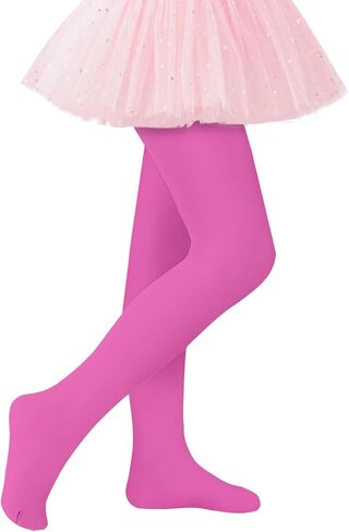Ballet Tights for Girls Ultra Soft Toddler Ballet Tights Pink Dance Tights Girls Green Tights Neon Stockings in Saudi Arabia