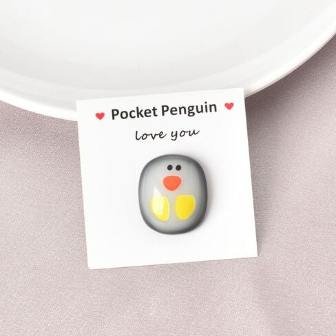 Happy Birthday Pocket Hug for Mom Dad Grandma Grandpa Birthday Gift for Daughter Son Granddaughter Grandson Niece Nephew Friend Pocket Penguin for Girlfriend Boyfriend Husband Wife Birthday Gift Idea in Kuwait
