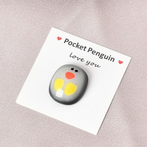 Happy Birthday Pocket Hug for Mom Dad Grandma Grandpa Birthday Gift for Daughter Son Granddaughter Grandson Niece Nephew Friend Pocket Penguin for Girlfriend Boyfriend Husband Wife Birthday Gift Idea in Kuwait