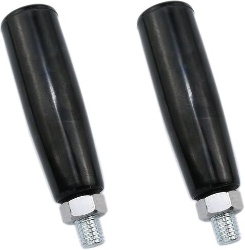 Revolving Handle Lathe Crank Handle Trailer Jack Handle M10 Thread Handle Grips Crank Hand Wheel with Nuts -2PCS in Saudi Arabia