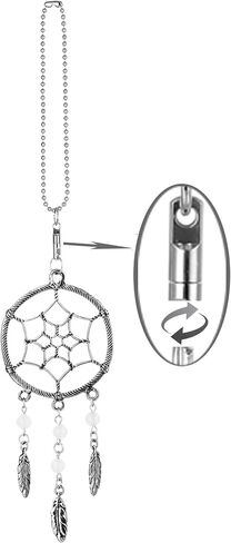 قلادة Dream Catchers Car Charm مصنوعة يدويًا وقابلة للدوران مع خرز بألوان مختلطة in Kuwait