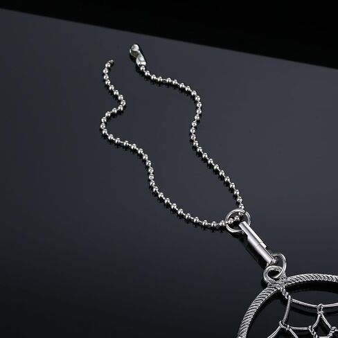 قلادة Dream Catchers Car Charm مصنوعة يدويًا وقابلة للدوران مع خرز بألوان مختلطة in Kuwait