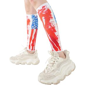 20-30mmHg 1 Pair Calf Compression Sleeve Men and Women Wide Brace for Leg Support Shin Splint Pain Relief