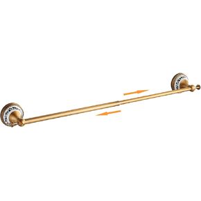 Toilet Brush with Holder for Bathroom Antique Bronze Wall Mounted Toilet Wall Mounted Bathroom Hardware Accessories,Porcelain Design