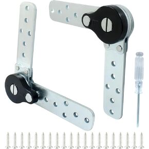 مفصلات مخفية دوارة بـ 8 مستويات، مفصلات محورية للباب، تجهيزات أبواب نافذة الدرج من الفولاذ المقاوم للصدأ لخزانة الأبواب (كبيرة، قطعتان) in Kuwait