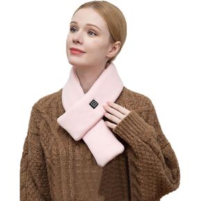 Heated Scarf for Women, Neck Heating Pad for Neck Pain, USB Electric Heating Neck Wrap Neck Warmer for Stiffness Relief