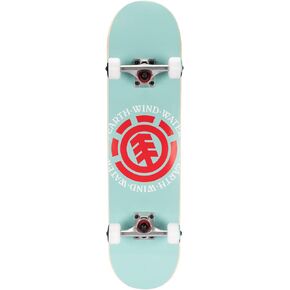 Element Popsicle Skateboard Mint 31" Standard Skateboards with 5" Aluminum Trucks, 9 Layer NE Maple, Ideal for All Experience Levels