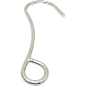 BIBABLYKE Stainless Steel Scubas Diving Hook Heavy Duty Single Reef Hook Underwater Hook for Drift Diving Safety Equipment Stainless Steel