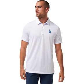 TravisMathew Men's Los Angeles Dodgers The Zinna Polo