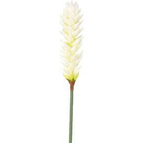 XZJMY 40.5in.Bromeliad Artificial Flower Silk Flowers Tropical Imitation Plant Flower Bouquets for Kitchen Shelf Room Decoration,Flower Length 16 inch (1Pcs, Red)
