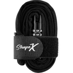 Light Weight Bike Lock for Heavy Duti Anti Theft - 59 inches - Bike Chain Lock with Chain Cutter Proof Fiber - Patented Korea - Scooter Lock - Bike Lock Cable - Bike Security Cable