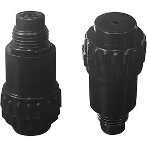 5pcs 15.5mm Male Thread Oil Plug Connector,Air Compressor Spare Fittings(Black)