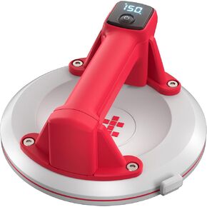 Electric Suction Cup for Glass, 8'' Digital Display Suction Cups, Automatic Vacuum Adsorption, Digital Motorized Suction Cup