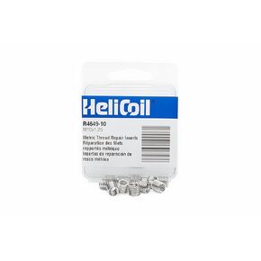 Heli-Coil Helical Insert,304SS,M10x1.25,PK12 (R464910)