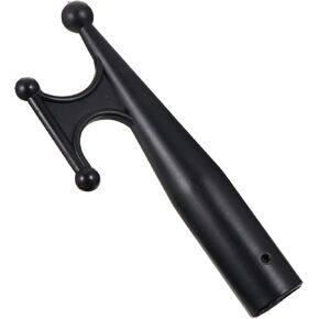 Cabilock Plastic Boat Hook Mooring Marine Nylon Floating Hook Push Pole Boat Hook Boat Hook for Boat Replacement Boat Hook Boat Hook for Yacht Ocean Black Hardware Boat Hook Floating Hook