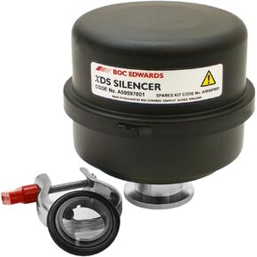 Edwards Vacuum Exhaust Silencer for XDS35i Dry Scroll Pump For Operating Noise Reduction, KF-25 Vacuum Flange, Part number :A50597001