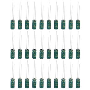 PATIKIL 63V 2200uF Electrolytic Capacitors, 5Pcs 18x35mm Aluminum High Frequency Electrolytic Capacitors for TV, LCD Monitor, Refrigerator, Circuit Boards, Green