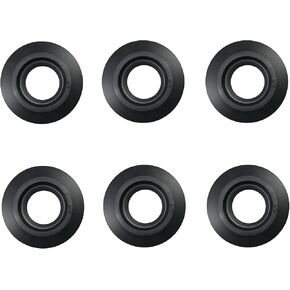 3/4" Flexible Rubber Tank Adapter (Bulkhead), Flexible Pipe-to-Tank Seal - Tank Adapter for Sealing (2)