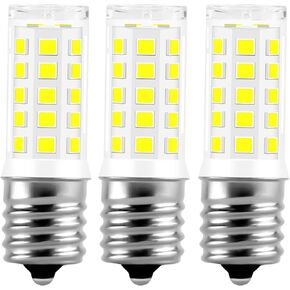 5304517886 Kei D28A Refrigerator Light Bulb Replacement,E17 led Bulb,Freezer Light Bulb 3W AC100-130V 6000K Daylight White, 2PACKS