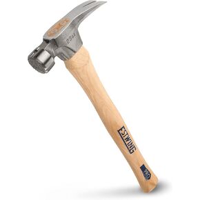 Estwing Pro California Hammer, Forged Alloy Steel Head, Hickory Handle, 23.0 oz, Smooth Face - Claw Hammer