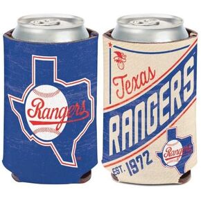 WinCraft Texas Rangers Can Cooler Vintage Design
