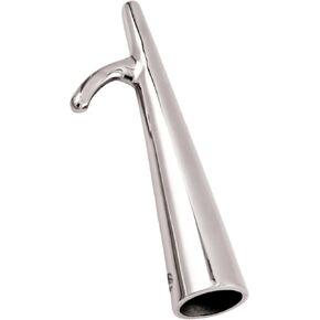 Generic Marine Grade 316 Stainless Steel Replacement Hook，Boat Hook Raft Boat Head End Kayak Watercraft Yacht Accessories Raft (Inner Diameter:31mm), sliver