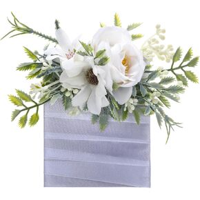 بوتونيير جيب للرجال - بوتونيير زهور لحفلات الزفاف الخضراء لرفقاء العريس in Kuwait