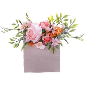 Pocket Boutonniere for Men - Flower Boutonniere for Wedding Greenery Corsage for Groomsmen