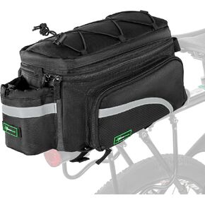 ROCKBROS 12L-24L Bike Trunk Bag, Rear Bike Rack Bag, eBike Rear Bag for Rear Rack