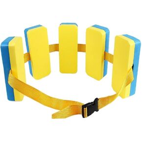 Swim Belt Flotation Belt Waist Belts EVA Foam Safety Swim Training Belt Swimming Floating Board with Adjustable Strap Auxiliary Aquatic Exercise Swimming Training Aid for Kids Adults Beginners