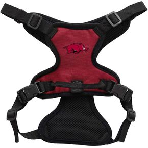 Littlearth Arkansas Razorbacks NCAA Front Clip Pet Harness