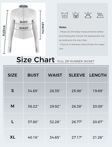 AURUZA Womens Workout Jackets, Lightweight Zip Up Athletic Jacket for Women Cropped Workout Gym Running Tops With Thumb Holes in Saudi Arabia