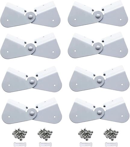 Gutter Downspout Flip-Up Hinge,Gutter Extension Hinge (4 Pack Downspout Hinge) in Saudi Arabia