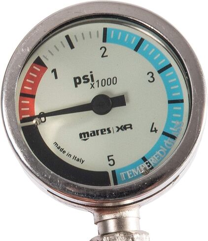 مقياس الضغط Mares XR Line 25X - خرطوم 56 سم - PSI in Saudi Arabia