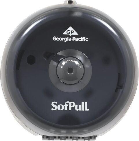 موزع ورق التواليت Sofpull Centerpull من GP PRO (جورجيا والمحيط الهادئ)، دخان شفاف، 56501، 10.500 بوصة عرض × 6.750 بوصة عمق × 10.500 بوصة ارتفاع in Kuwait