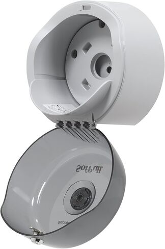 موزع ورق التواليت Sofpull Centerpull من GP PRO (جورجيا والمحيط الهادئ)، دخان شفاف، 56501، 10.500 بوصة عرض × 6.750 بوصة عمق × 10.500 بوصة ارتفاع in Kuwait