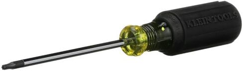 Klein Tools 19544 T25 TORX Screwdriver, Round Shank, Cushion-Grip, Made in USA in Saudi Arabia