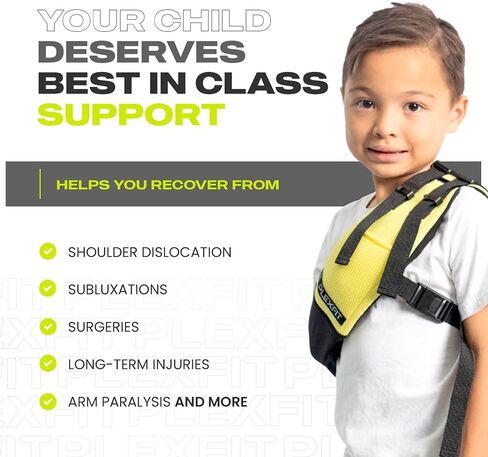 Athletic Arm Sling Class A Medical Device - Shoulder Sling Immobilizer for Injury Support - For Elbow & Wrist Too - Men & Women (Large Left, Yellow & Black) in Saudi Arabia