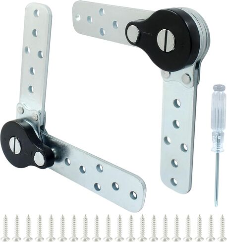 مفصلات مخفية دوارة بـ 8 مستويات، مفصلات محورية للباب، تجهيزات أبواب نافذة الدرج من الفولاذ المقاوم للصدأ لخزانة الأبواب (كبيرة، قطعتان) in Kuwait