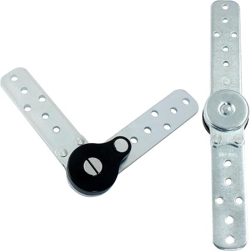 مفصلات مخفية دوارة بـ 8 مستويات، مفصلات محورية للباب، تجهيزات أبواب نافذة الدرج من الفولاذ المقاوم للصدأ لخزانة الأبواب (كبيرة، قطعتان) in Kuwait