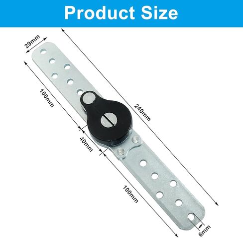 مفصلات مخفية دوارة بـ 8 مستويات، مفصلات محورية للباب، تجهيزات أبواب نافذة الدرج من الفولاذ المقاوم للصدأ لخزانة الأبواب (كبيرة، قطعتان) in Kuwait