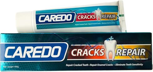 Healing Teeth Crack Toothpaste, The ONLY Toothpaste Repairing Cracked Teeth Enamel Cracks, Cure Tooth Sensitivity, Remove Pigment in Crack 100g 2 Counts As Mother's day Gift in Saudi Arabia