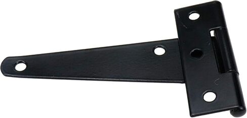 T-Strap Hinge 3" Gate Shed Door Hinges Barn Tee Hinge Heavy Duty for Wooden Fence Pet House Iron Hardware Zinc-Plated with Screws (Galvanized) in Saudi Arabia