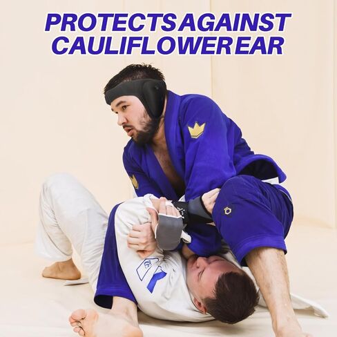 Adjustable Wrestling Headgear for BJJ Wrestling Sparring MMA Grappling and Training Wrestling Ear Guard and Cauliflower Protection Helmet in Saudi Arabia