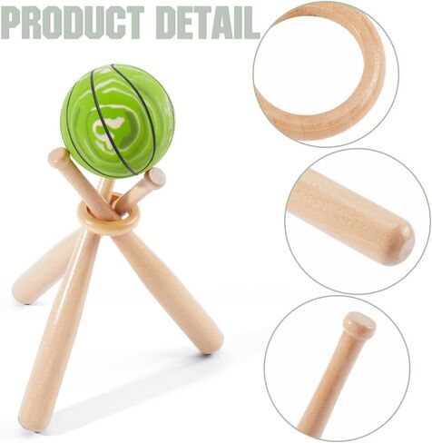 GORGECRAFT 3PCS 7 Inch Baseball Bat 1PC Wooden Baseball Ring Unfinished Mini Baseball Bat Unpainted Wood Bats for Painting Keychain Action Figures DIY Craft Projects Ball Sports Party Favors in Saudi Arabia