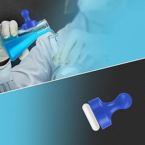 4 Pcs 30mm(1.8 inch) PTFE Magnetic Stirrer Mixer Stir Bar,Laboratory Bar,Stir Plate Bar + Blue Stir Bar Retriever, Magnetic Retriever in Saudi Arabia
