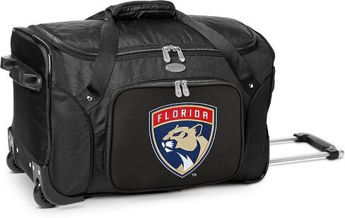 Denco 22-inch Wheeled Duffel Bag, Black, Large in Saudi Arabia
