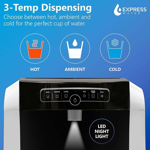 Express Water Elite RO Reverse Osmosis Alkaline Water Filtration System – Quick Twist Filter Change 9 Stage RO Water Filter– Under Sink Water Filter with Alkaline Filter for Essential Minerals 100 GPD in Saudi Arabia