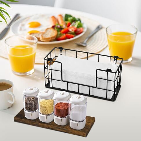 موزع المناشف الورقية الخشبي على الحائط، موزع المناشف الورقية المعدنية مع غطاء خشبي، طية C تجارية، طية Z، موزع مناشف ورقية ثلاثي الطي، حامل مناشف ورقية مثبت على الحائط للحمام والمطبخ in Kuwait