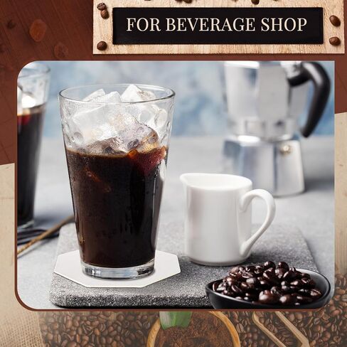 TaoBary 400 Pcs Cardboard Paper Coasters Bulk, Disposable Coasters 4 Inch White Coasters for Drinks Arts DIY Crafts Bar Wedding(Flower) in Saudi Arabia